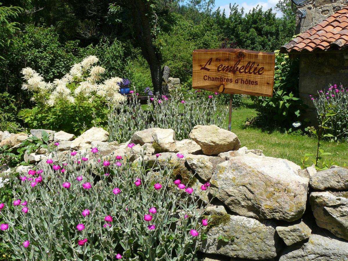 L'Embellie Bed & Breakfast Bertignat Exterior foto
