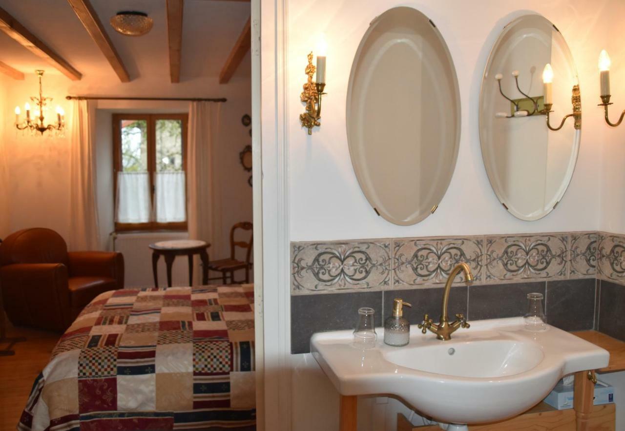 L'Embellie Bed & Breakfast Bertignat Exterior foto